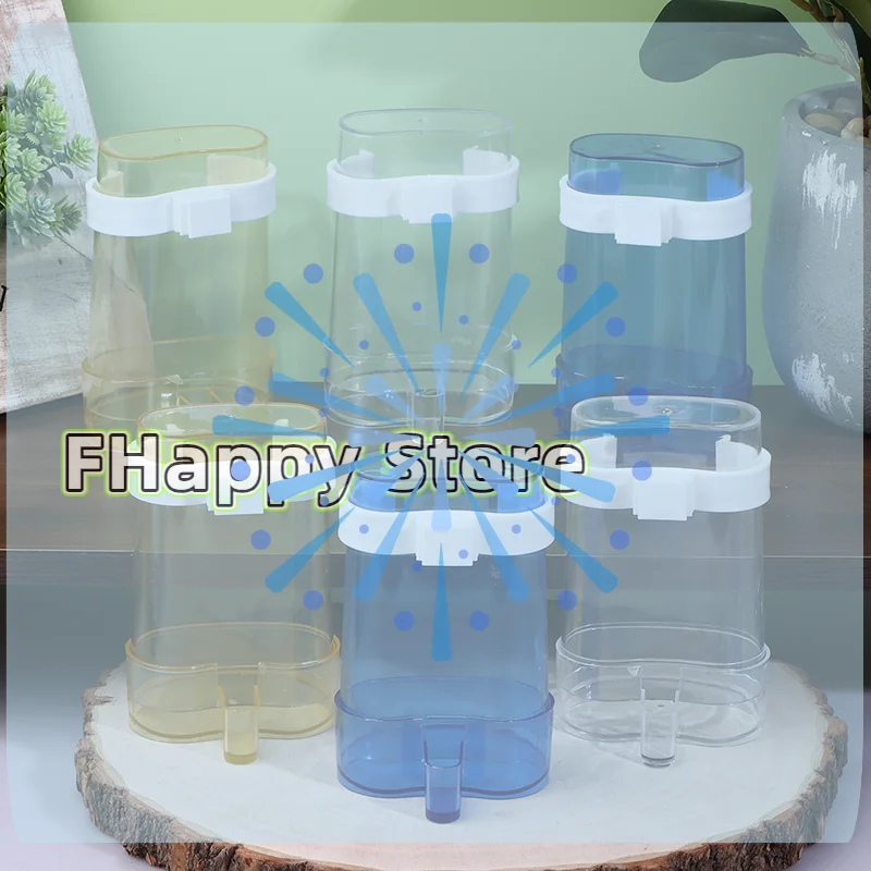 Dispensador de Agua y Comida para Pájaros, 2/4 Piezas, Comedero Automático de Plástico para Pájaros, Suministros de Alimentación y Bebida para Jaulas de Loros, Canarios y Periquitos