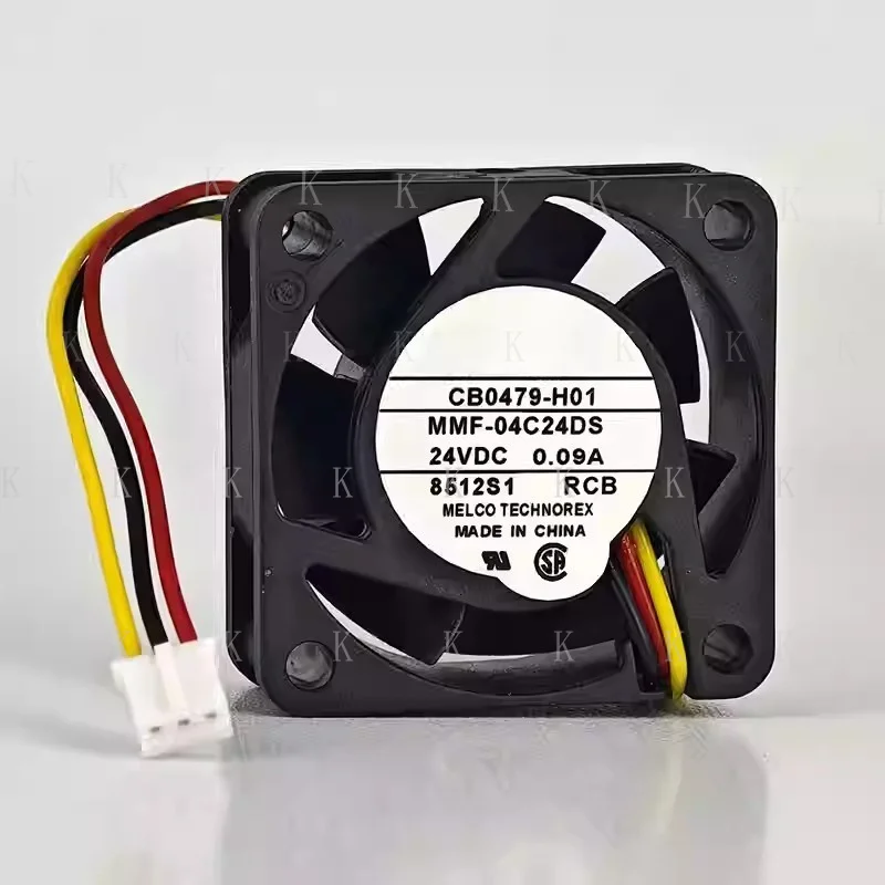 C  FOR Mitsubishi CB0479-H01 MMF-04C24DS-RC  wbr/  B 24V 0.09A 3-Pin Inverter Cooling Fan