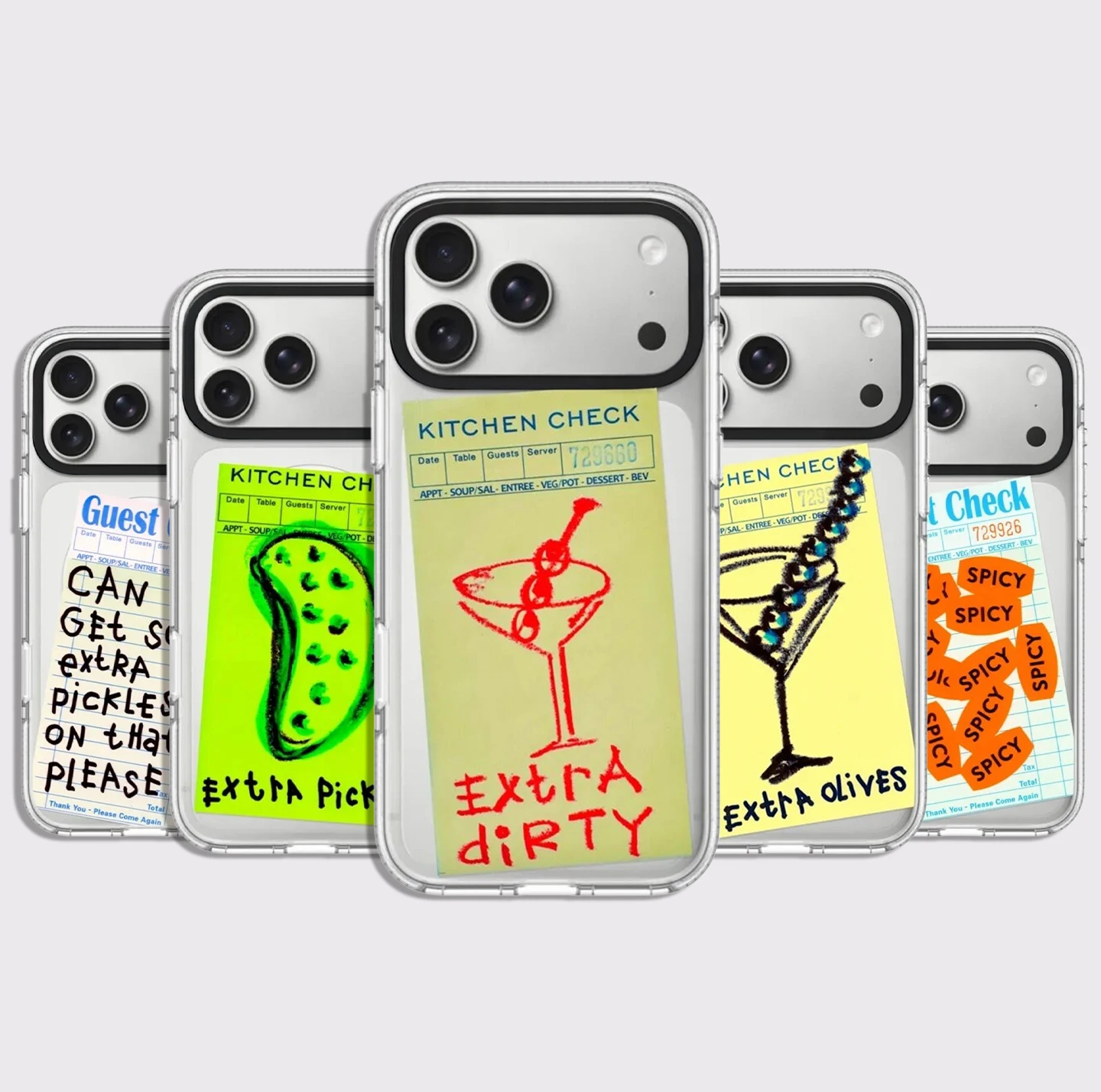 

Restaurant Tips Impact White Border Magnetic Cover for IPhone 12 13 14 15 16 17 Pro Max Case for IPhone 17 Air