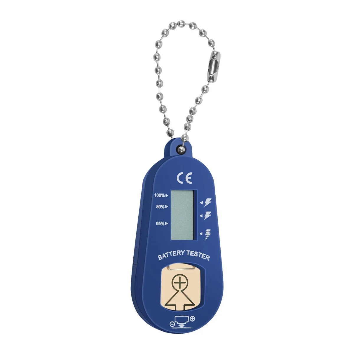 AT77 버튼 배터리 테스터, 키체인 포켓 휴대용 및 경량 배터리 테스터로 남은 배터리 전력 확인