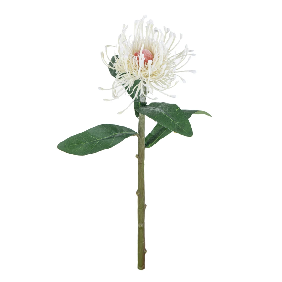 Künstliche Blumen, kurzer Zweig, Krabbenklaue, 2-Gabel, Nadelkissen, Weihnachtsgirlande, Vase für Zuhause, Hochzeitsdekoration, gefälschte Pflanzung