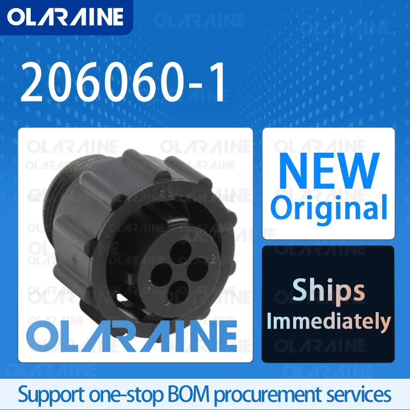 

5/10/50Pcs 206060-1 100% brand new and original IC chip Standard ring connector 4 Position