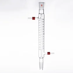 SYNTHWARE Grignard snake condenser, GRAHAM, φ 8mm / φ 10mm detachable small nozzle, Borosilicate glass, C54