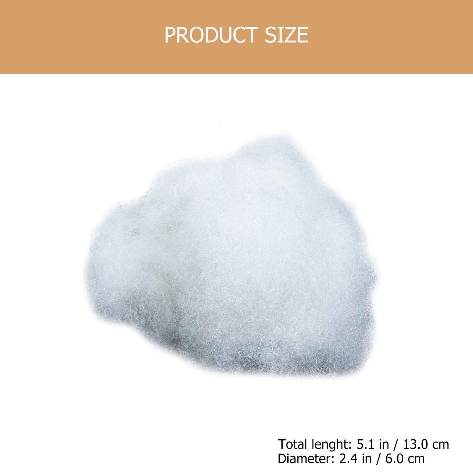 3 Bags Premium PP Cotton Filling High Resilience Fiber for Patchwork Pillow Stuffing Handmade Crafts Cotton for Stuffed Animal - view 3
