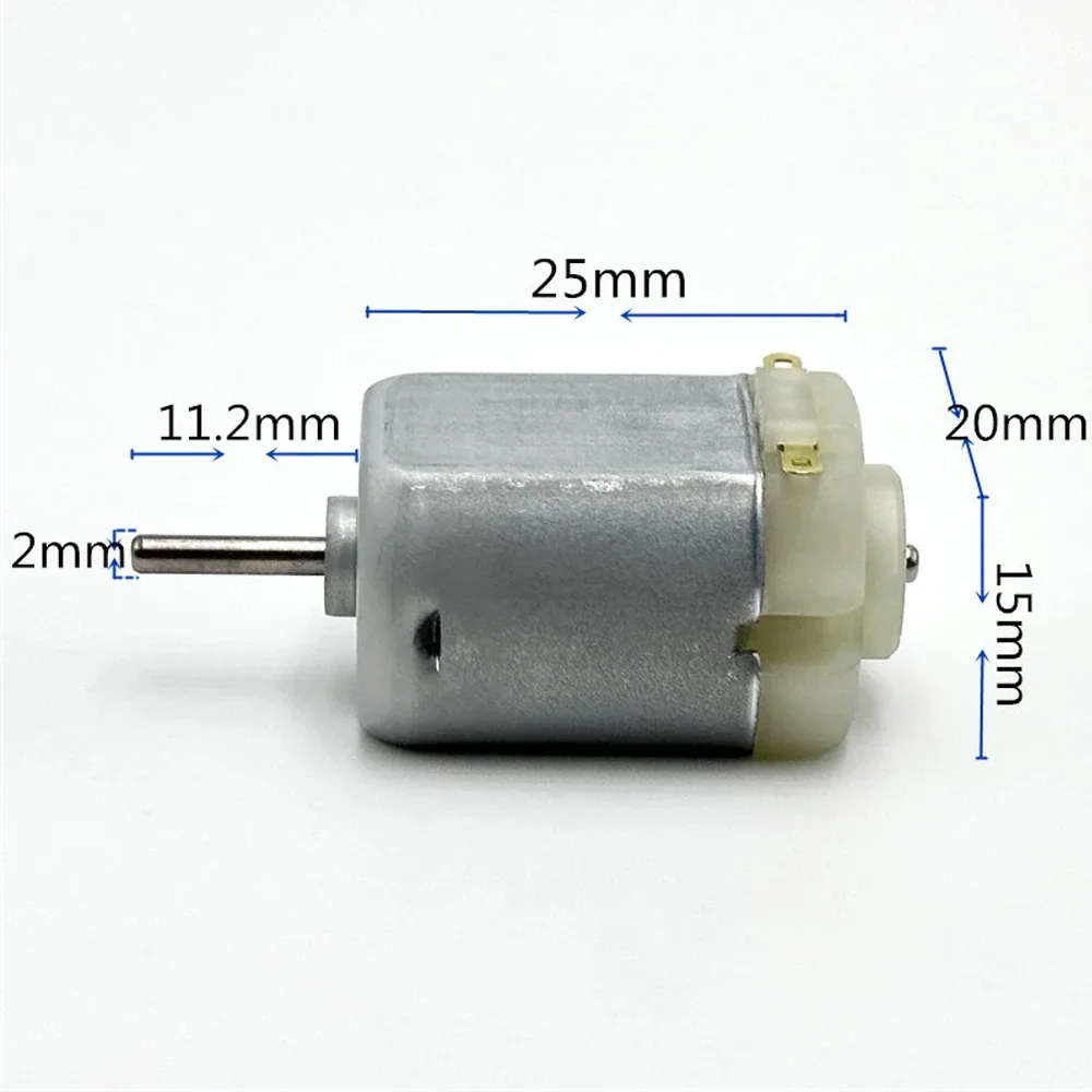 Standard S.M.C FP130CN-21100 Mini 20mm Carbon Brush Motor DC 3V 3.7V 5V High Speed Electric Engine DIY RC 4WD Toy Car Boat Model