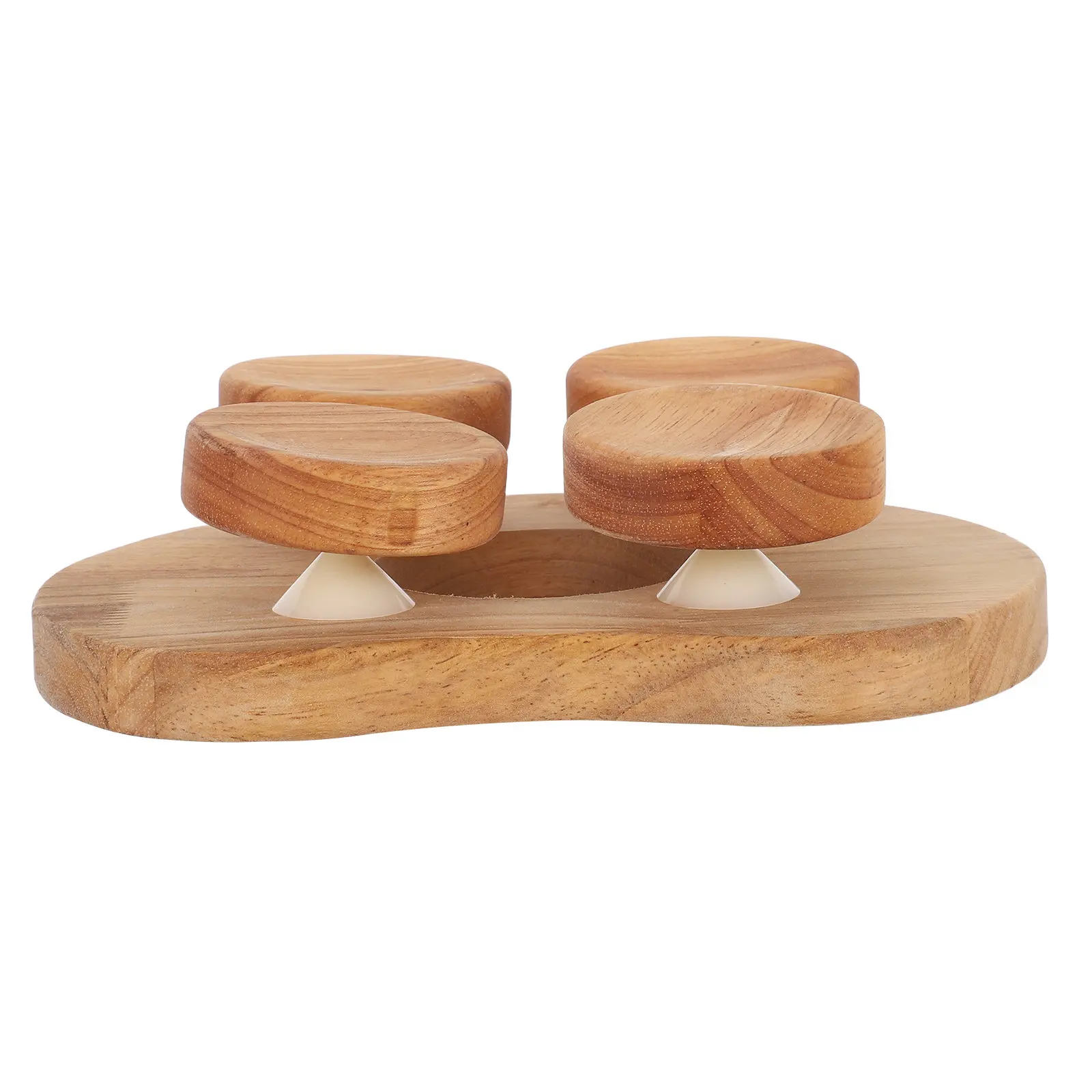 Solid Wood Sauna Pillow Ergonomic Lumbar Support Backrest Chair Sauna Accessory Home Steam Room Cushion Wood Pillow