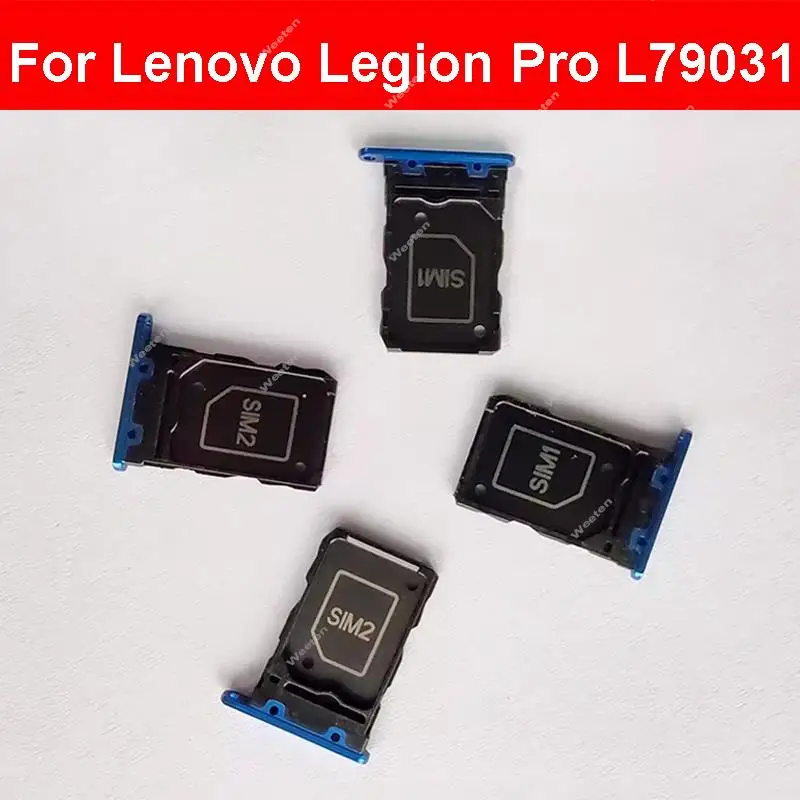 Sim Card Tray For Lenovo Legion Pro L79031 SIM Card Holder Slot Connector Replacement Parts