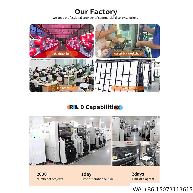 

2025 P3.91 Smart LED Video Wall - 500*1000mm Indoor/Outdoor Rental for Church & Concert Stages