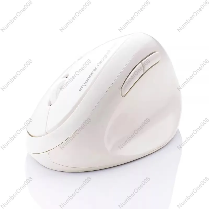 Japan SANWA wireless mouse Bluetooth small men and women vertical grip ergonomic computer office universal white