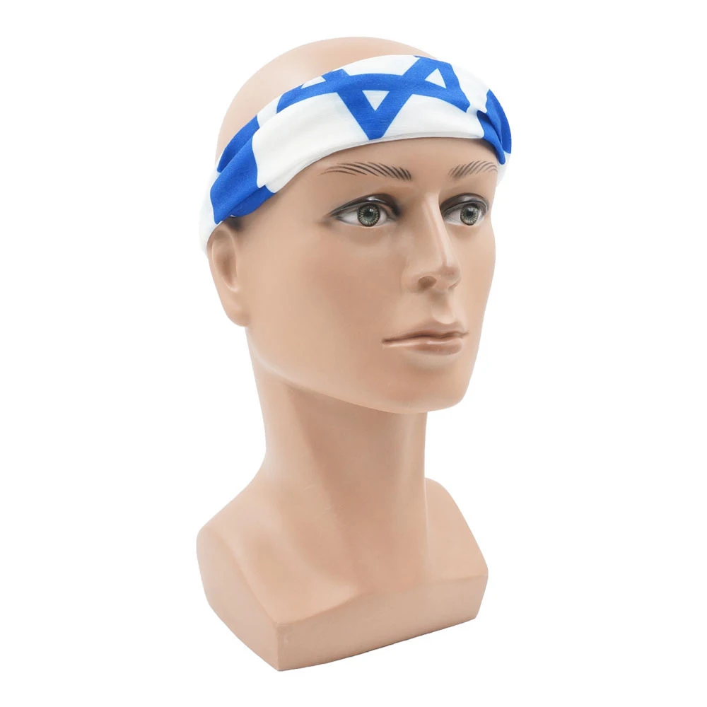 علم إسرائيل الوجه باندانا الرجال النساء الرياضة في الهواء الطلق الرقبة الجراب متعددة الوظائف أغطية الرأس المشي لمسافات طويلة الدراجات وشاح واقي الوجه بالاكلافا