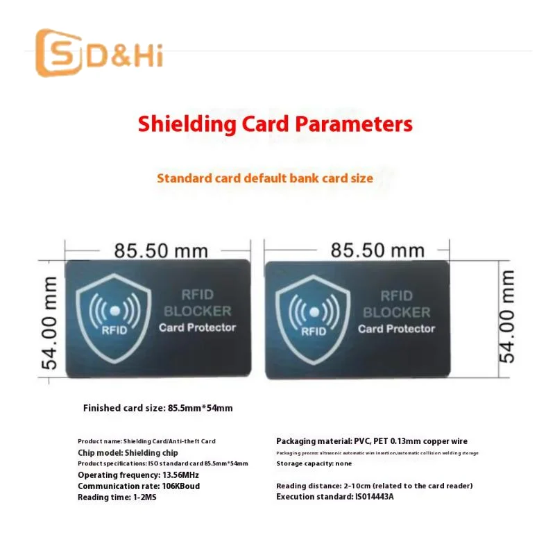 1/5Pcs NFC Signal Blocking ID ATM Guard Cardholder Sleeve RFID Blocking Card Security Debit Credit Card Protector Blocker