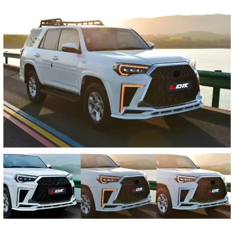 BR A- LDR نوع جديد ملحقات خارجية لتعديل السيارات لـ To Yo Ta 4 عداء بوديكيت مصدات المصباح الخلفي