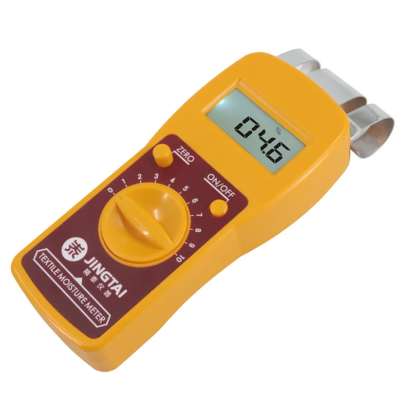 

Jingtai JT-T textile raw material moisture meter cloth cloth leather cheese yarn fast moisture meter moisture meter