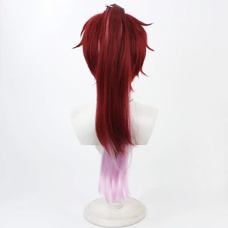 Nijisanji VTuber لورين إيروس شعر مستعار تأثيري انفصال ذيل حصان هدية عيد الهالوين #4