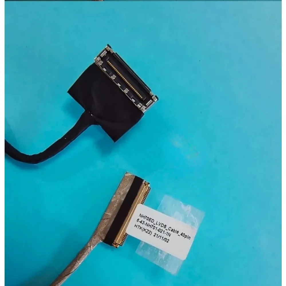 For ThundeRobot 911PLUS Laptop Screen Ribbon Cable 6-43-NH701-021-1N 30Pin 40Pin (007)