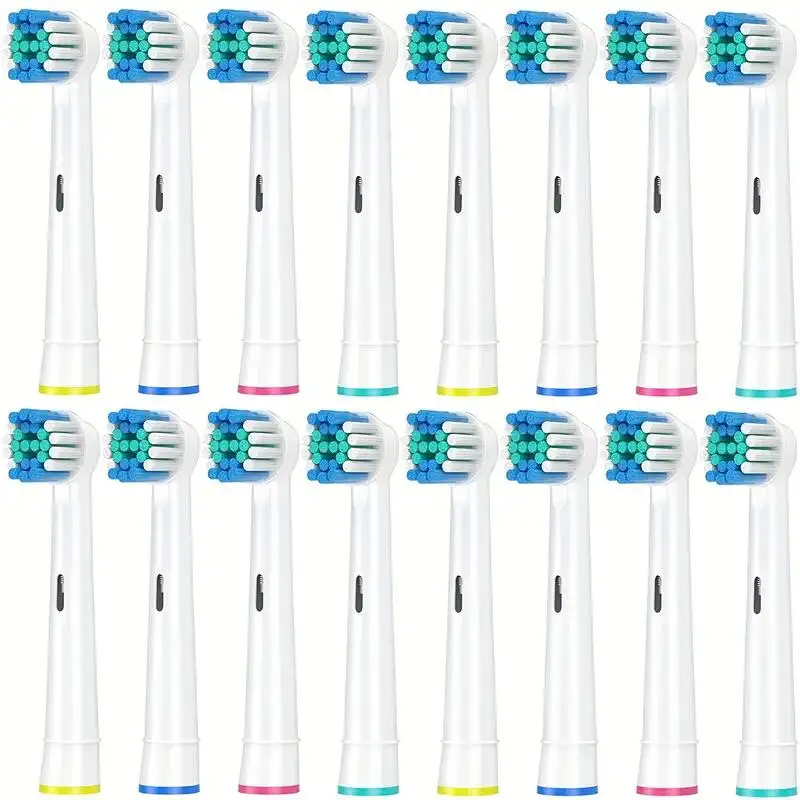 16pcs Oral B Electric Toothbrush Replacement Heads - Superior Clean and Comfortable Brushing Experience