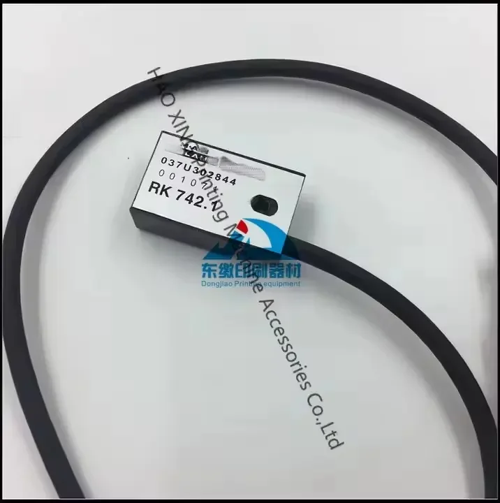 Piezas de máquina de impresión Offset con Sensor 037U302844 RK742.1 para maquinaria de impresión Roland 200 Cable Sensor de fotocélula RK742.1