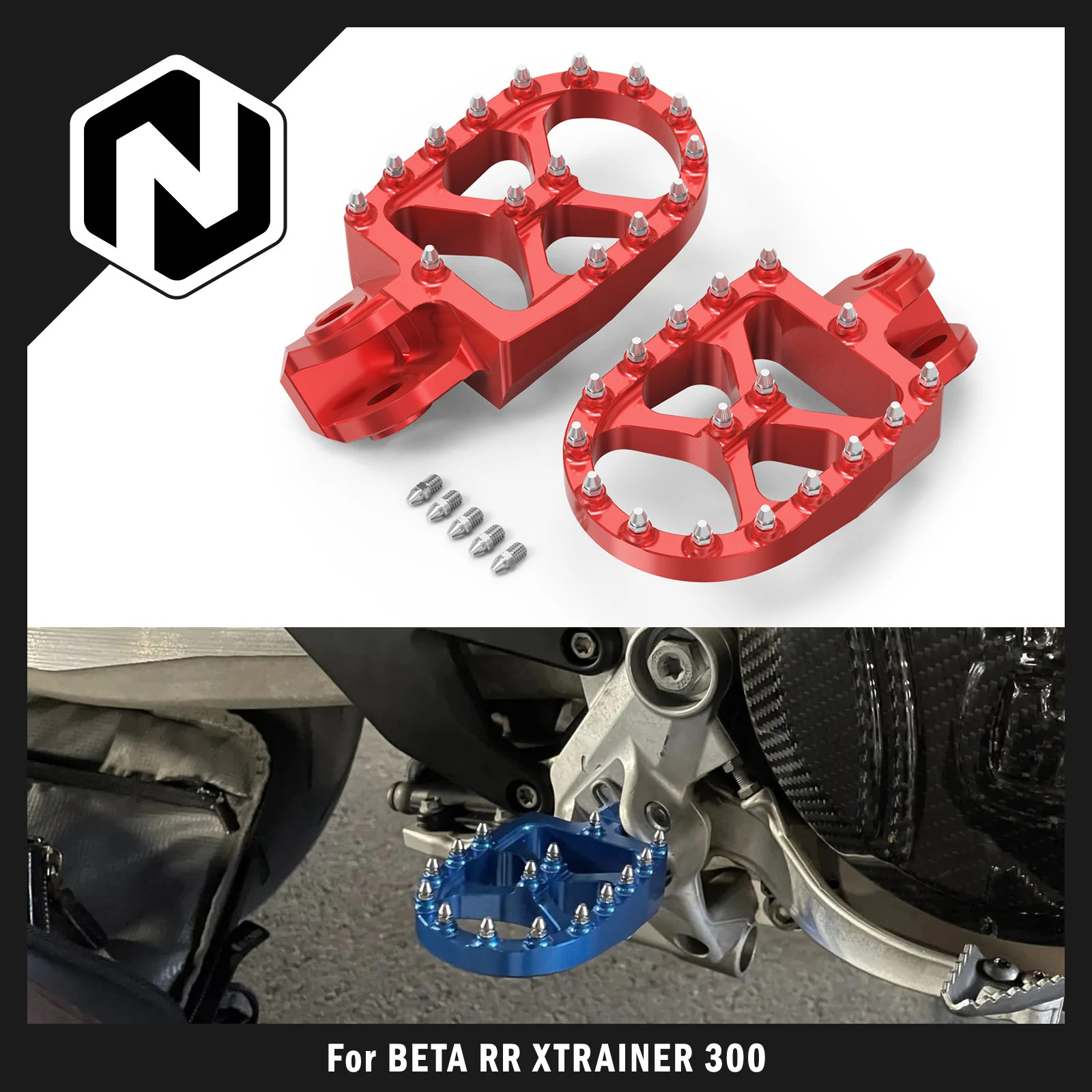 Para Beta RR 300 RR 250 2013-2019 Xtrainer 300 250 2015-2024 apoyapiés RR 125 RR 350 RR 390 RR 430 RR 450 RR 498 520 525