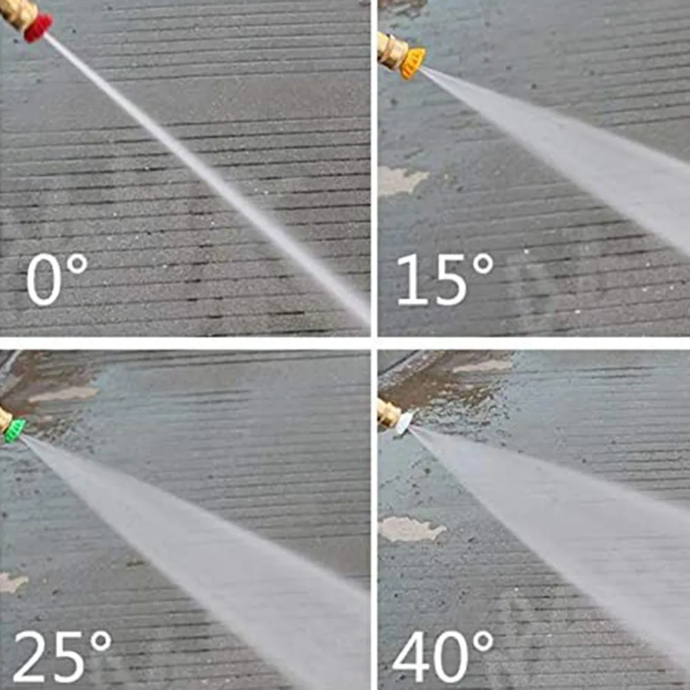 Pressure Car Washer Angled Lance Extension Spray Wand Nozzle Improve Work Efficiency with UShape Design 17cm Length