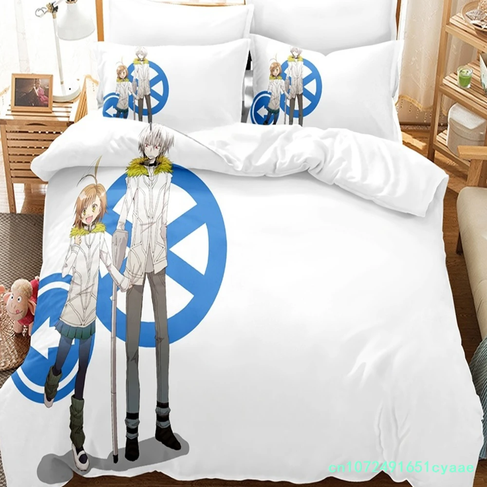 3D Printed Anime A Certain Magical Index Bedding Set Single Twin Full Queen King Size Bed Set Adult Kid Bedroom Duvetcover Sets