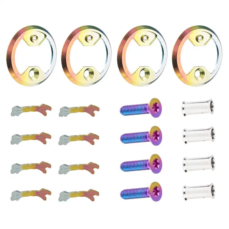 Chaser Titanium Axle Lollipop Pedals TC11 Ultra-light Extended Titanium Axle for Wahoo Speedplay - view 3