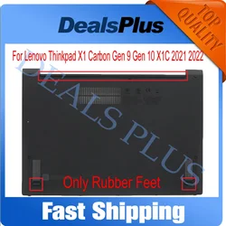 New Replacement Bottom Case Cover Rubber Feet For Lenovo Thinkpad X1 Carbon Gen 9 Gen10 X1C 2021 2022 Year