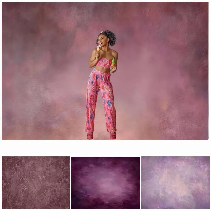 

LS Purple Abstract Background Studio Photography Gradient Maternity Bridal Shower Art Portrait Backdrop Newborn Cake Smash Photo