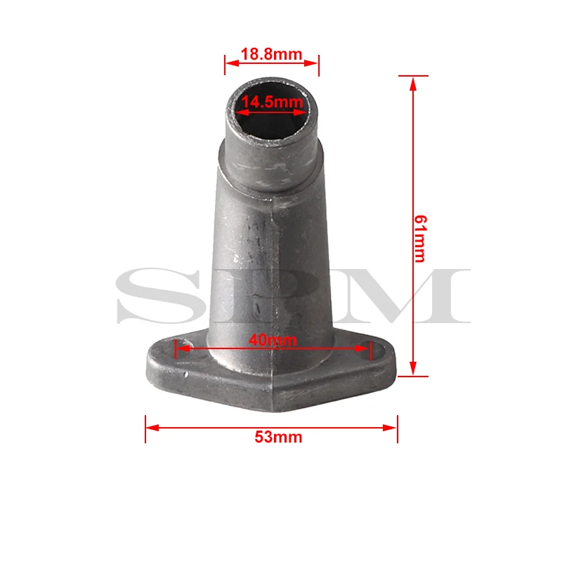 

Motorcycle Carburetor intake pipe For 49cc 60cc 66cc 80cc 2 stroke Engine Motor Electric Bicycle Motorbike Accessories