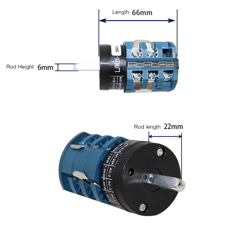 25A 220/380V Forward Reverse Switch for Car Tyre Changer Machine Tire Machine Replacement Part Turn Table Pedal Motor Switch