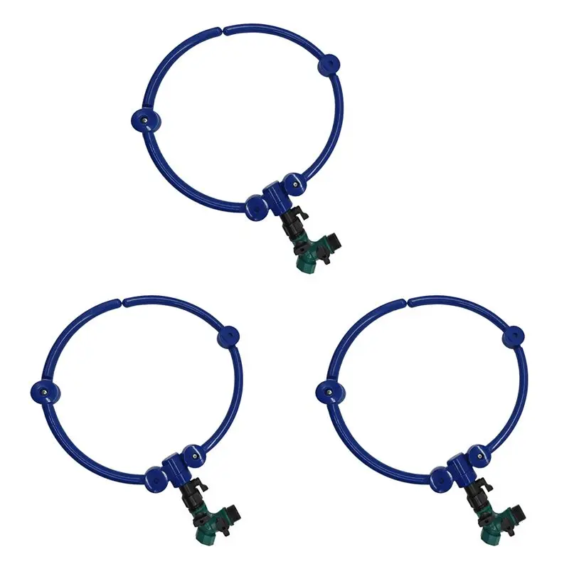 BAAJ-3X 360°Tree Water System Tree Root Watering Tool, Ring Circle Sprinkler Irrigation System Targeted Water For Little Tree