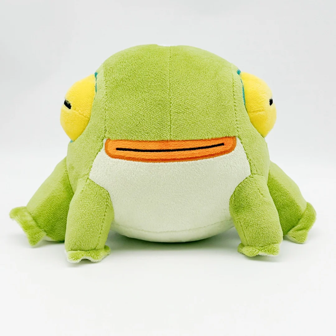 Pluszaki Kawaii Hades II, miękkie, wypchane, urocze żaby z anime, idealne na prezent urodzinowy, świąteczny lub walentynkowy dla dzieci.