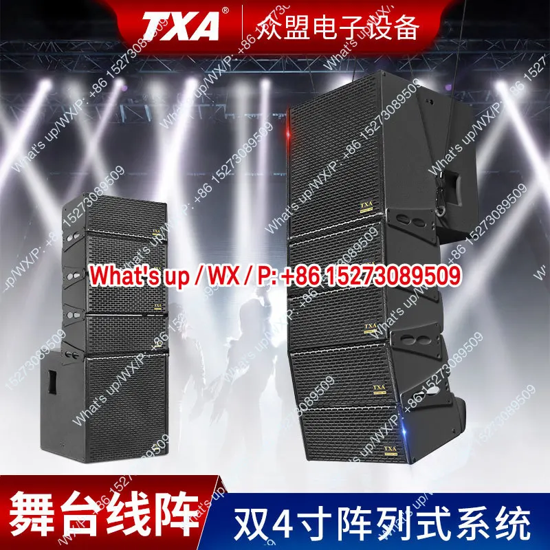 Professional large stage linear array audio set