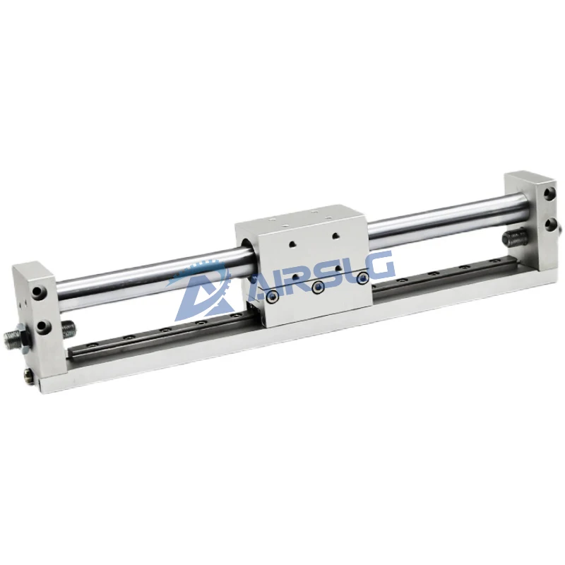 

Airtac Type Magnetic couple type rodless cylinder with guide rail RMH Series RMH10-50 RMH15-100 RMH20-150 RMH25-200 RMH10-500