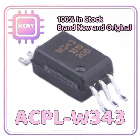 (10/50 Pieces) ACPL-W343 W343 SOP-6 Optocoupler Factory Wholesale Cheap Electronic Component Fast Shipping