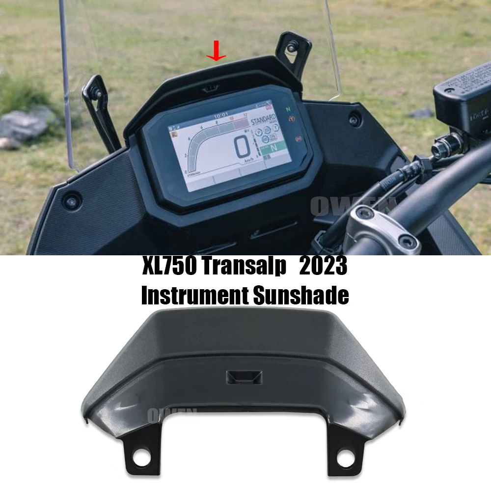 

XL750 Transalp Instrument Screen Sunshade Guard XL 750 Motorcycle Sun Visor Cover For Honda XL750 TRANSALP 2023