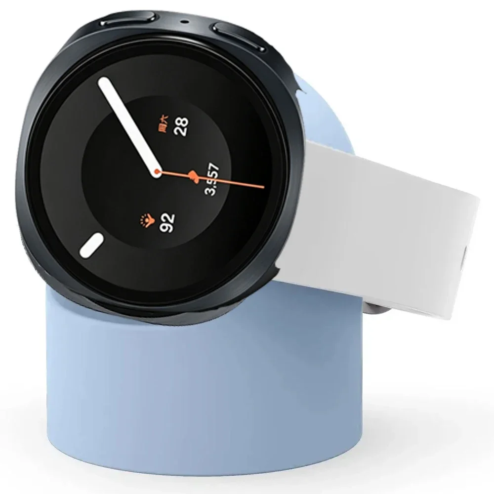 Silikon-Ladesitz für Samsung Galaxy Watch 9/8/7/6/5/4 40mm 44mm Ultra 2-1 47mm 8 Classic 46mm Ladeständer Aufbewahrungshalter – Detail 9
