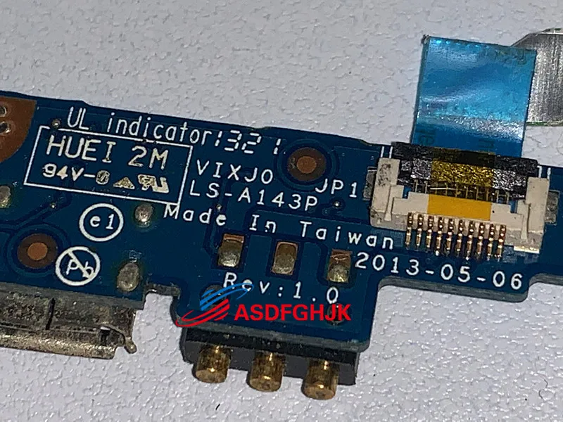 Original FOR Lenovo Miix 10 Docking Laptop Board Charging Interface Board 90003380 LS-A143