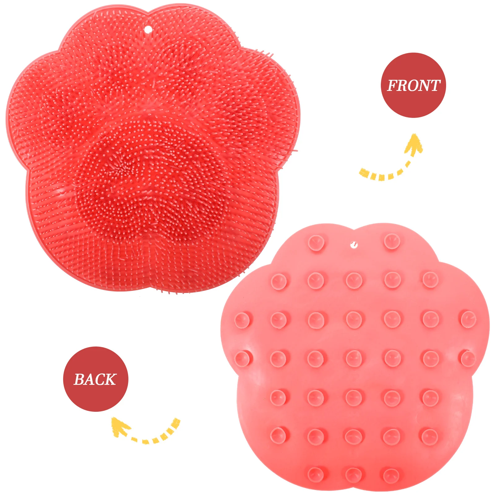 

Foot Pad for Shower Feet Cleaner Scrubber Exfoliating Bath Mat Non Slip Skin Cleaning Bathroom Accessory