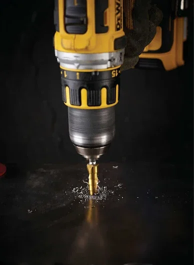 DEWALT DT5026 DT5027 DT5030 DT5031 Hole Enlarger Step Drill 1/4 Hex Shank Titanium Coated Wood Metal Hole Cutter Core Drill Bit