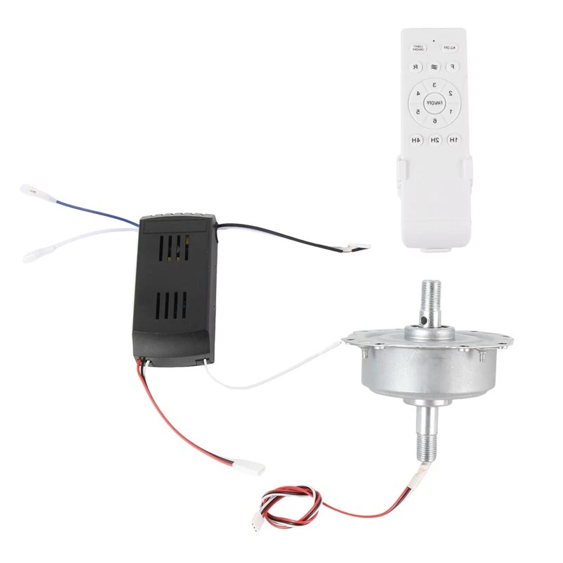 DC24V 30W Ceiling Fan Remote Control Kit With 6-Speed Timing Function Universal Remote Replacement Motor 7508-A20R