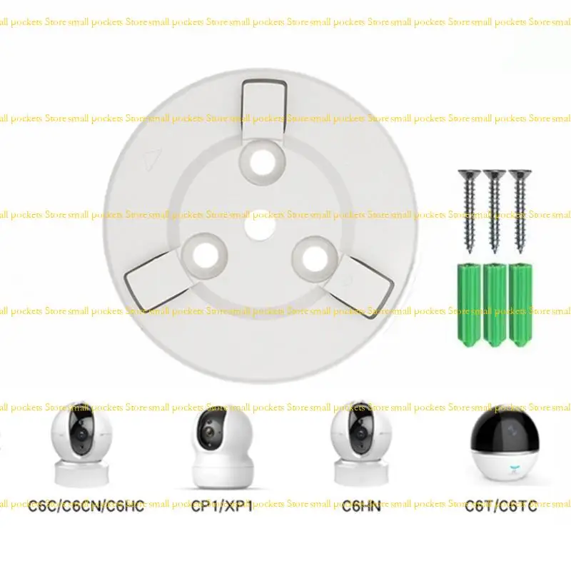 R1WD Security Camera Mount Bracket Universal Camera Wall Mounting Bracket with Screws