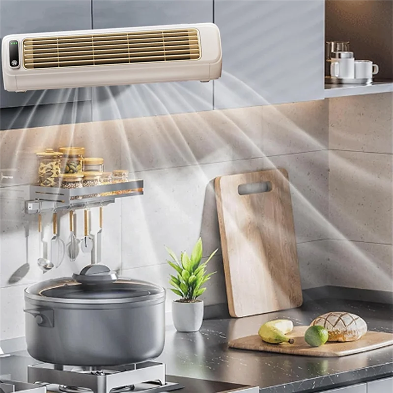 

ASWUT-домашний офис, кухонный охлаждающий вентилятор, бесшумный домашний кондиционер, настенный электрический вентилятор без дрели