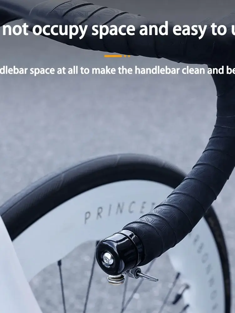 AliExpress ROCKBROS 80dB Highway Bike Bell Copper Alloy Handlebar Plug Type Superloud Crisp Ringing Horn Safety Alarm Cycling Accessories