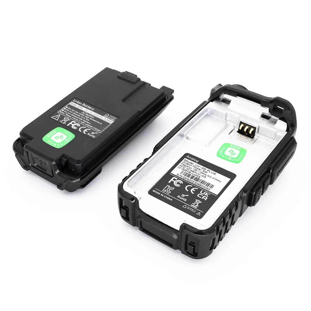 UV-5R Plus Walkie Talkie 5W Uhf/Vhf/Am/Fm 430-440Mhz Multi-Band Lange Afstand Tweeweg Ham Radio 'S Transceiver Voor Jacht Hotel