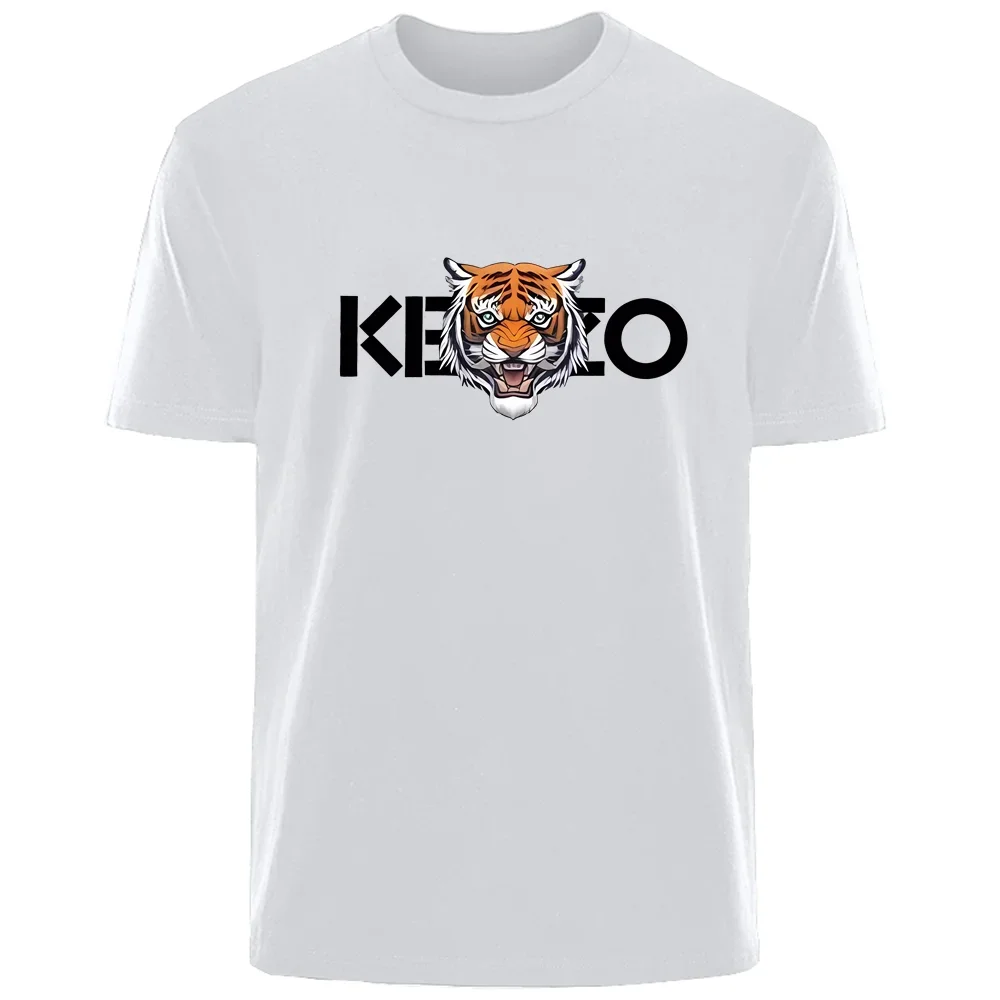 

2026 Spring/Summer Simple Letter Summer Men's 100% Cotton Comfortable Breathable Casual Fashion T-Shirt