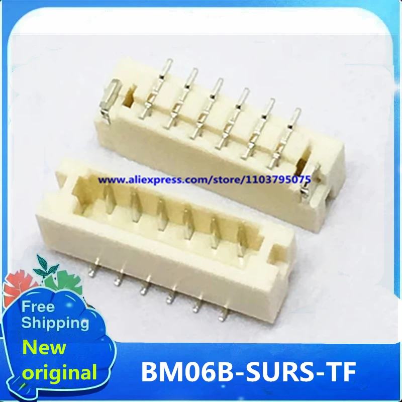 

10 шт./лот BM06B-SURS-TF BM06B-SURS-TF(LF)(SN) 0,8 мм 6P 100% новый оригинал