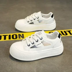 Hollow Out Women Shoes Platform Sneakers Walking Casual Loafers Low Top Fashion Skateboarding Student Women Sandals Summer 2024