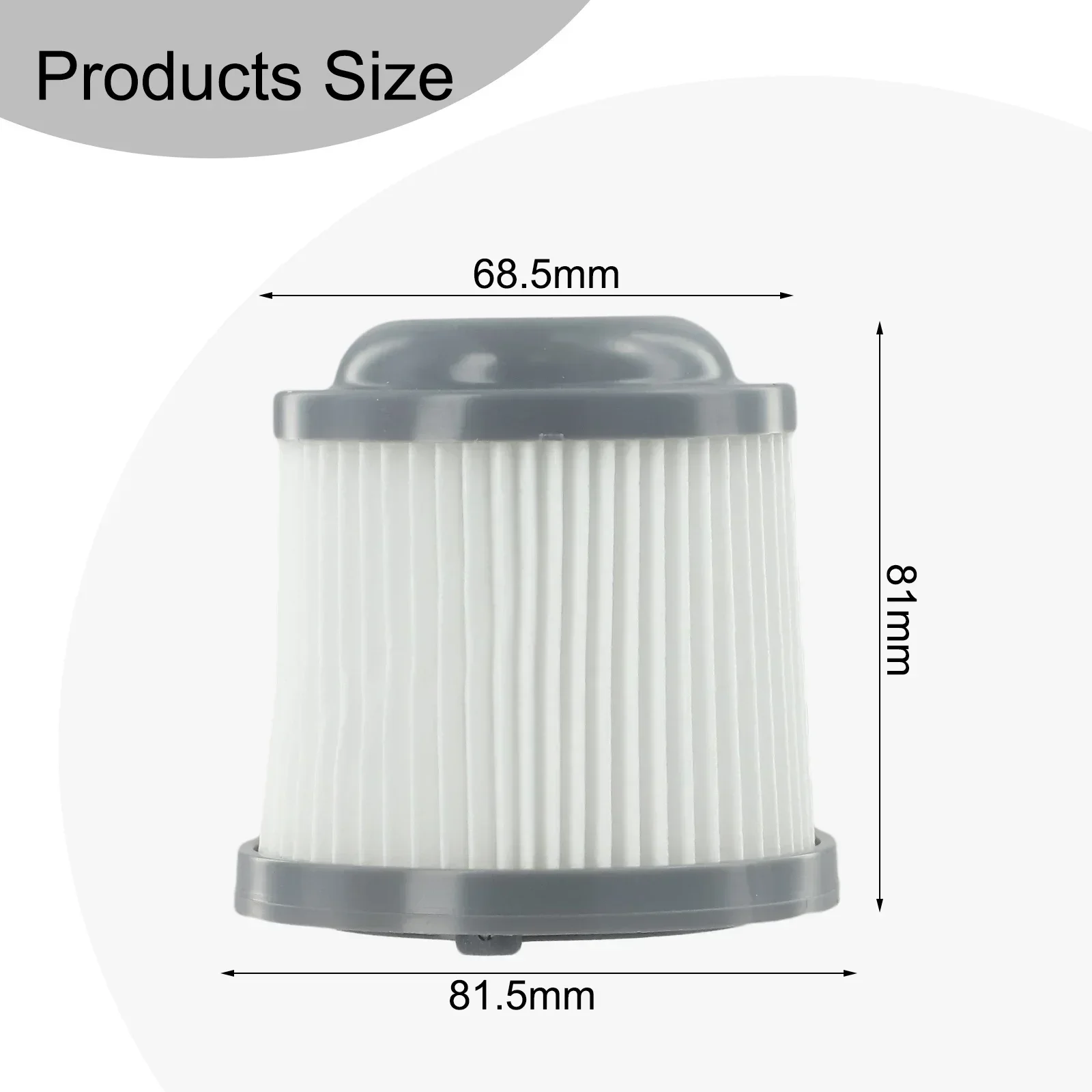블랙앤데커 더스트버스터용 세척 가능 필터, 진공 청소기 예비 부품 교체 액세서리, PVF110, 1 개