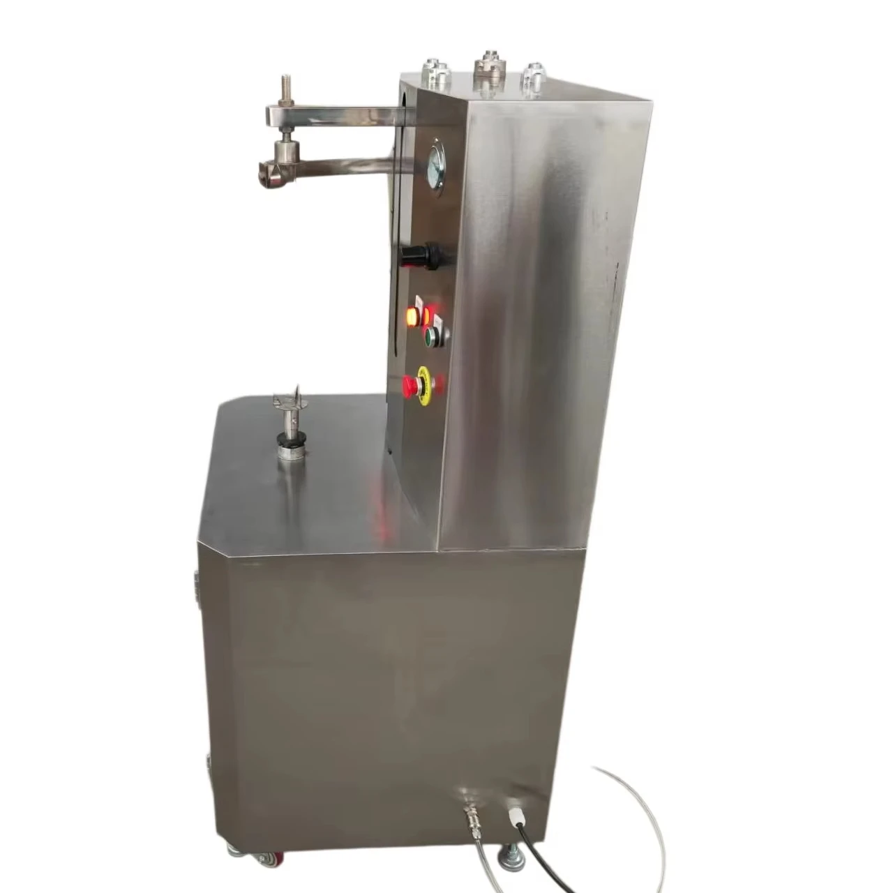 Vertical Watermelon Skin Remover Dual-Head Volume Industrial Watermelon Peeling Machine