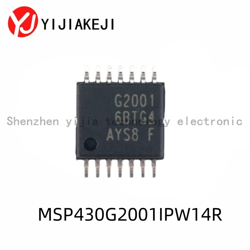 5pcs New original SMT MSP430G2001IPW14R TSSOP-14 high-performance real-time controller